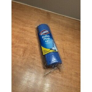 Clorox ROLLER MOP REFILL Anti-Microbial Blue Easy Slide Replacement Sponge NEW
